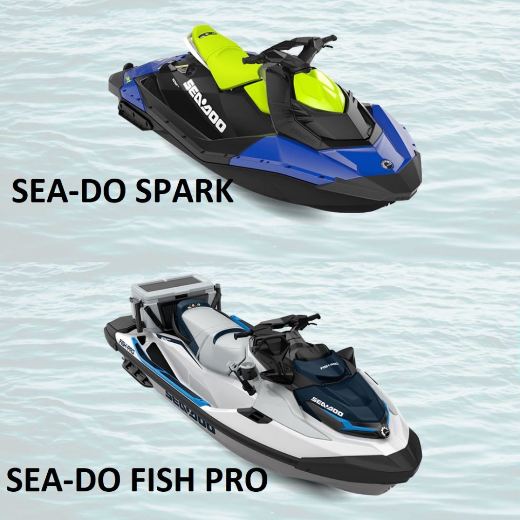 Jetski Sea Doo Spark Vs Sea Doo Fish Pro Pilih Mana Gaspol