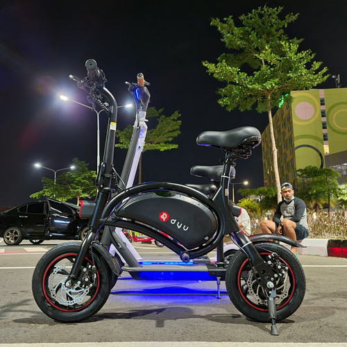 DYU D1 Seated Electric Scooter_1a